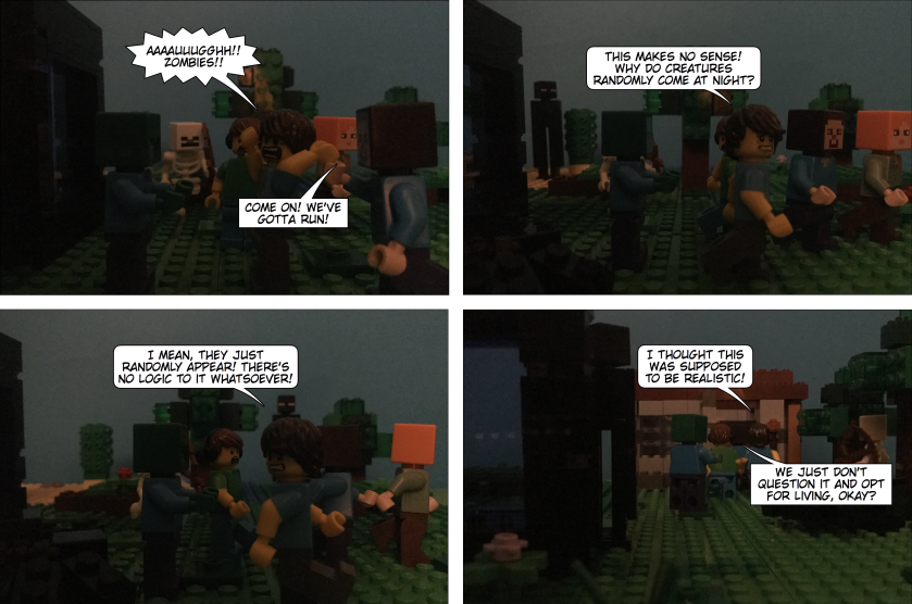 Lego Comic #196 - Minecraft Part 6