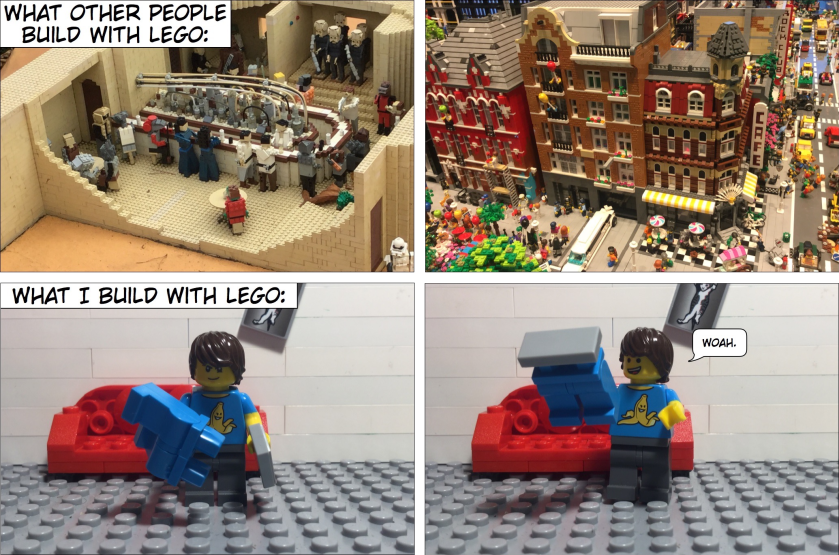Lego Comic #216 - Build with Lego