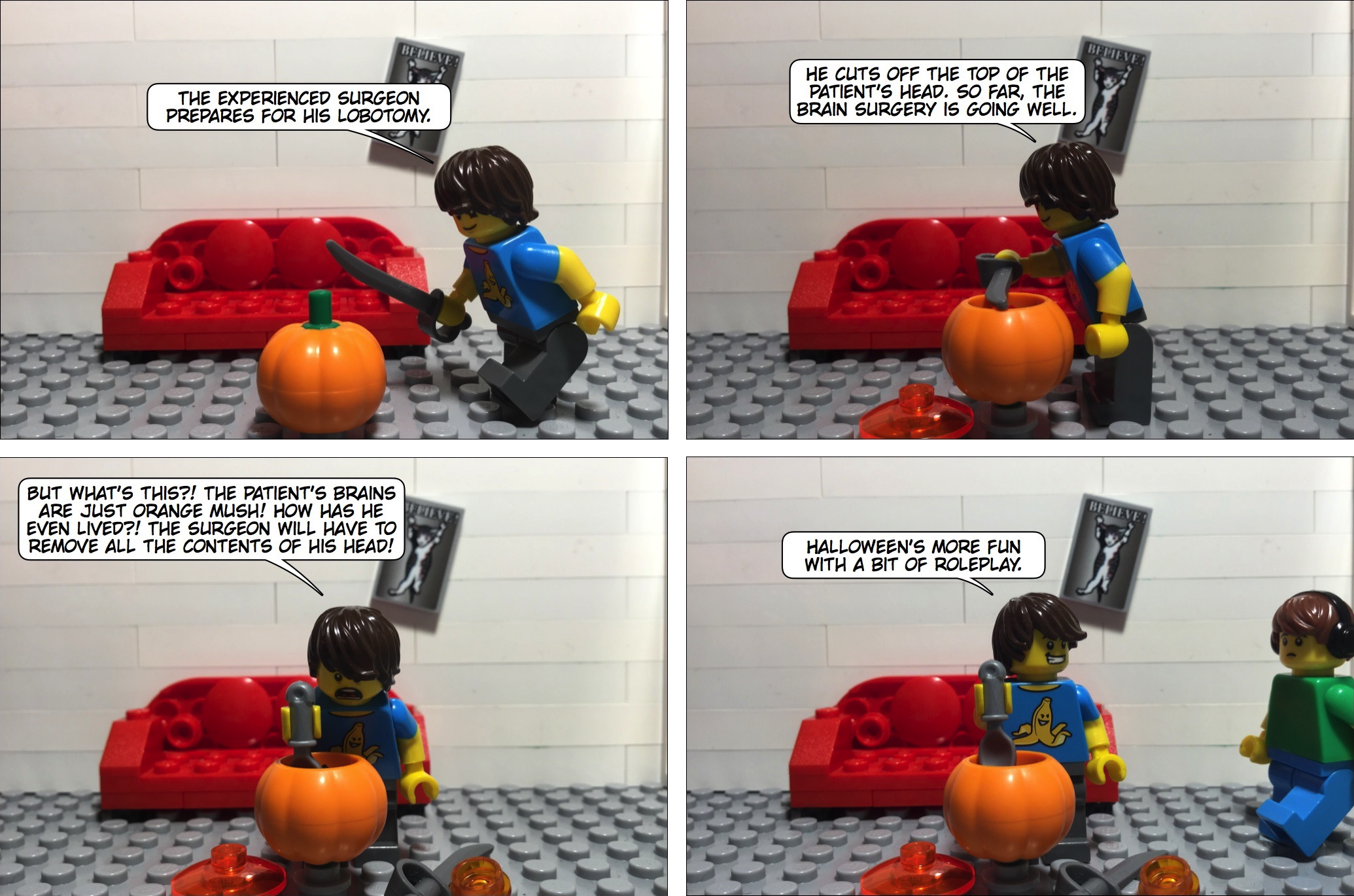 Lego Comic #132 - Pumpkin Surgery