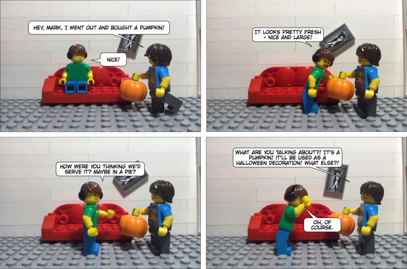 Lego Comic #222 - Pumpkin