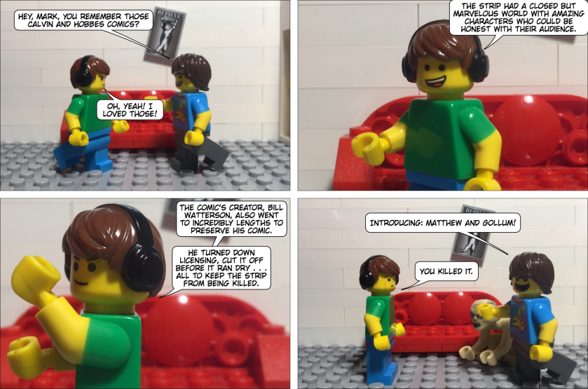 Lego Comic #307 - Matthew and Gollum Part 1