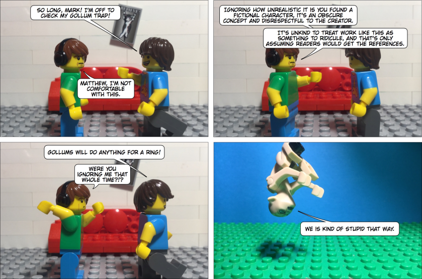 Lego Comic #308 - Matthew and Gollum Part 2
