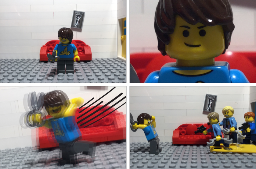 Lego Comic #320 - Running with Scissors