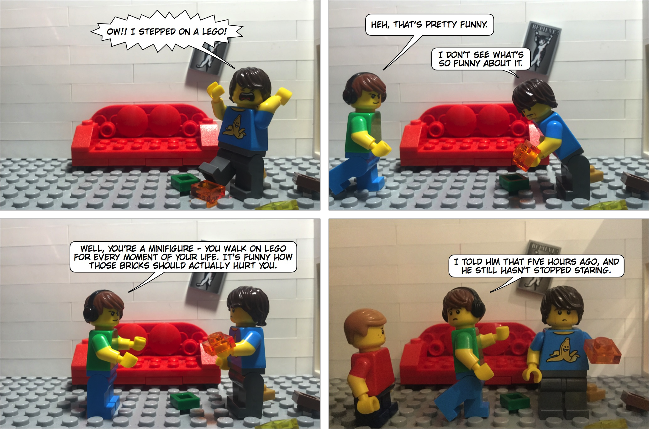 Lego Comic #362 - Stepping On Lego