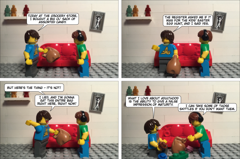 Lego Comic #494 - Assorted Candy