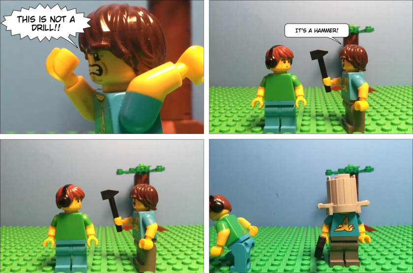 Lego Comic #504 - Drill