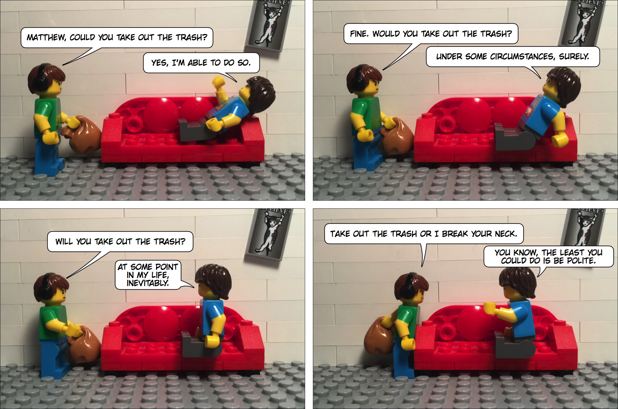 Lego Comic #528 - Trash