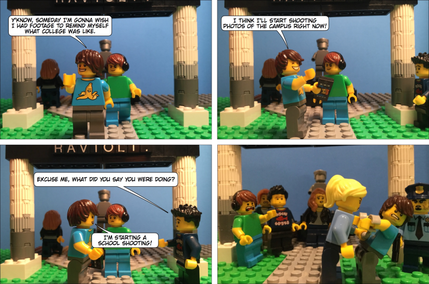 Lego Comic #533 - College Photos